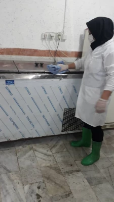 اجرای طرح ضدعفونی  و میکروب زدایی پردیس در جهت پیشگیری از ویروس کرونا 13