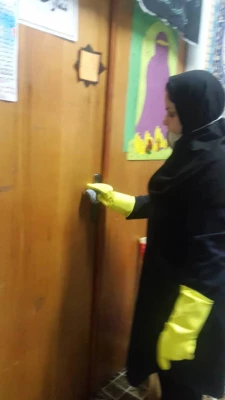 اجرای طرح ضدعفونی  و میکروب زدایی پردیس در جهت پیشگیری از ویروس کرونا 17