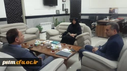 دیدار جناب آقای دکتر اسلامی راد ریاست محترم دانشگاه فرهنگیان استان مازندران  به همراه سرکار خانم دکتر دابویی، سرپرست پردیس فاطمه الزهراء(س) و رئیس دانشگاه فنی حرفه ای ساری با مدیرکل آموزش و پرورش مازندران و تبریک انتصاب ایشان 2