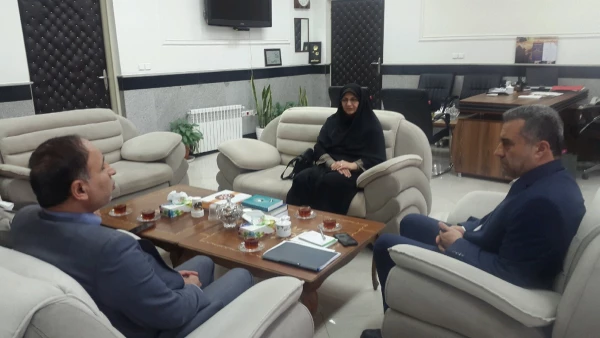 دیدار جناب آقای دکتر اسلامی راد ریاست محترم دانشگاه فرهنگیان استان مازندران  به همراه سرکار خانم دکتر دابویی، سرپرست پردیس فاطمه الزهراء(س) و رئیس دانشگاه فنی حرفه ای ساری با مدیرکل آموزش و پرورش مازندران و تبریک انتصاب ایشان 2