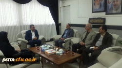 دیدار جناب آقای دکتر اسلامی راد ریاست محترم دانشگاه فرهنگیان استان مازندران  به همراه سرکار خانم دکتر دابویی، سرپرست پردیس فاطمه الزهراء(س) و رئیس دانشگاه فنی حرفه ای ساری با مدیرکل آموزش و پرورش مازندران و تبریک انتصاب ایشان 2