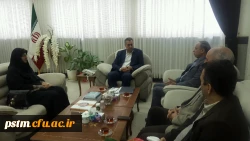 دیدار جناب آقای دکتر اسلامی راد ریاست محترم دانشگاه فرهنگیان استان مازندران  به همراه سرکار خانم دکتر دابویی، سرپرست پردیس فاطمه الزهراء(س) و رئیس دانشگاه فنی حرفه ای ساری با مدیرکل آموزش و پرورش مازندران و تبریک انتصاب ایشان 2