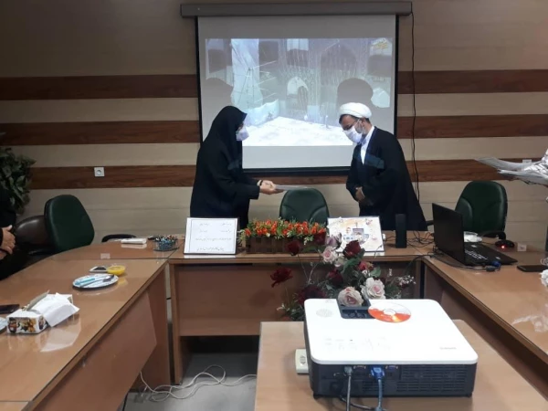 برگزاری مراسم جشن میلاد امام رضا (ع) در پردیس حضرت فاطمه (س)  2