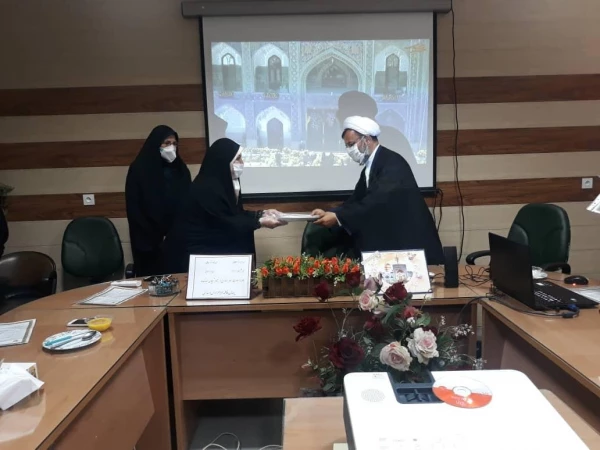 برگزاری مراسم جشن میلاد امام رضا (ع) در پردیس حضرت فاطمه (س)  2