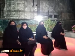 برگزاری حسینه مجازی در یادمان شهید گمنام پردیس فاطمه الزهراء(س) ساری 2