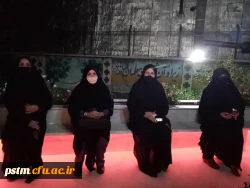 برگزاری حسینه مجازی در یادمان شهید گمنام پردیس فاطمه الزهراء(س) ساری 2