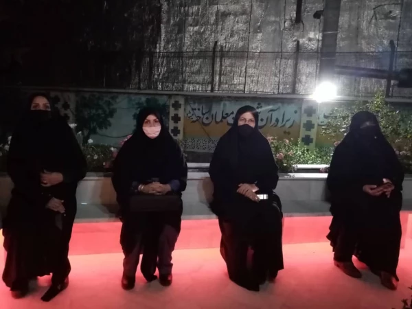 برگزاری حسینه مجازی در یادمان شهید گمنام پردیس فاطمه الزهراء(س) ساری 2