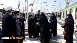 غبارروبی و عطرافشانی مزار شهدای دفاع مقدس ، مدافعان حرم و مدافعان سلامت به مناسبت هفته دفاع مقدس  4