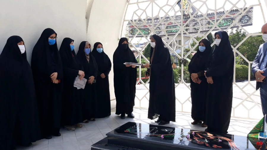 آئین تجلیل از پیشکسوتان دفاع مقدس و تکریم خانواده معظم شهدا در دانشگاه فرهنگیان  3