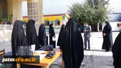 بازدید مدیر امور پردیس های مازندران از روند برگزاری مصاحبه داوطلبان ورود به دانشگاه فرهنگیان در پردیس فاطمه الزهراء(س) ساری 2