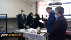 بازدید مدیر امور پردیس های مازندران از روند برگزاری مصاحبه داوطلبان ورود به دانشگاه فرهنگیان در پردیس فاطمه الزهراء(س) ساری 2