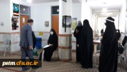 بازدید مدیر امور پردیس های مازندران از روند برگزاری مصاحبه داوطلبان ورود به دانشگاه فرهنگیان در پردیس فاطمه الزهراء(س) ساری 2