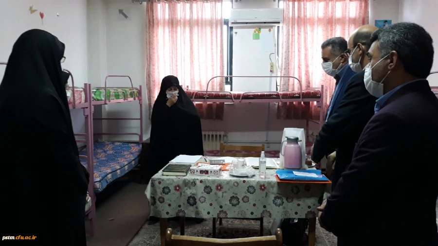 بازدید مدیر امور پردیس های مازندران از روند برگزاری مصاحبه داوطلبان ورود به دانشگاه فرهنگیان در پردیس فاطمه الزهراء(س) ساری 2