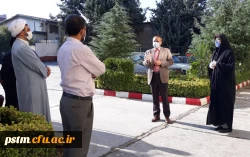 بازدید مدیریت امور پردیس ها استان مازندران از روند ثبت نام دانشجویان جدیدالورودسال 99 پردیس فاطمه الزهراء ساری 2