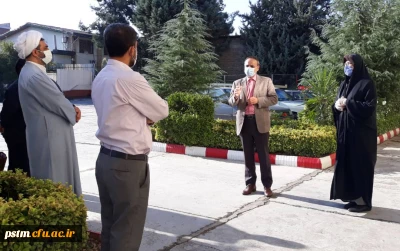 بازدید مدیریت امور پردیس ها استان مازندران از روند ثبت نام دانشجویان جدیدالورودسال 99 پردیس فاطمه الزهراء ساری