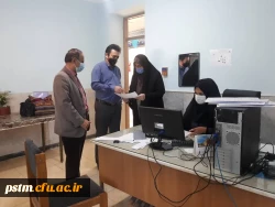 بازدید مدیریت امور پردیس ها استان مازندران از روند ثبت نام دانشجویان جدیدالورودسال 99 پردیس فاطمه الزهراء ساری 6