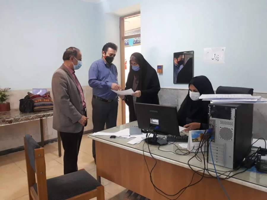 بازدید مدیریت امور پردیس ها استان مازندران از روند ثبت نام دانشجویان جدیدالورودسال 99 پردیس فاطمه الزهراء ساری 6